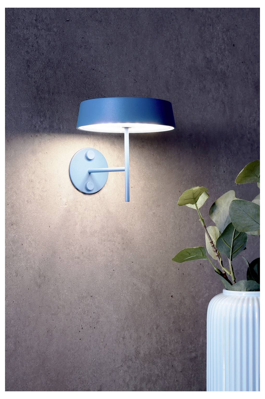 Deko Light 930623 Miriam Supporto a parete Blu-2