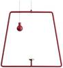 Deko Light 930628 Miriam Pendolo Rosso rubino