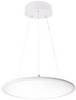 Deko Light 342094 LED Panel transparent rund Lampada a sospensione ERP: E (A - G) LED (monocolore) LED a montaggio fisso 53.70 W Bianco traffico (RAL 9016)