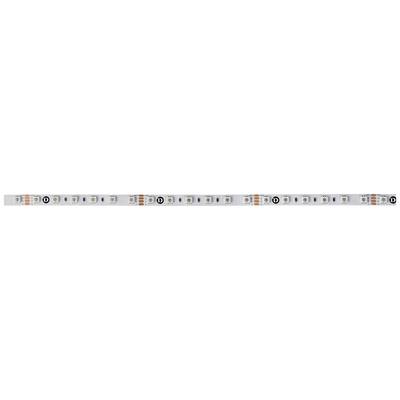 Un metro a nastro mostra centimetri da 0 a 25. Ha una scala su entrambi i lati con numeri neri e marcature rosse.