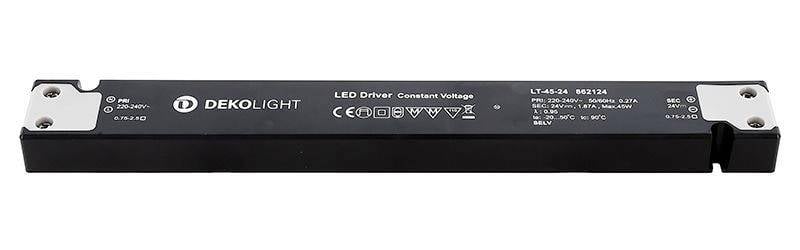 Deko Light LONG-FLAT, CV, LT Trasformatore per LED Tensione costante 100 W 0 mA - 1.87 A 24 V/DC 1 pz.