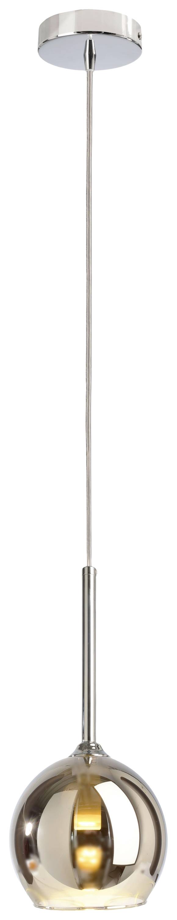 Deko Light Bunda 342114 Lampada a sospensione LED (monocolore), Lampadina Alogena G9 28 W Argento