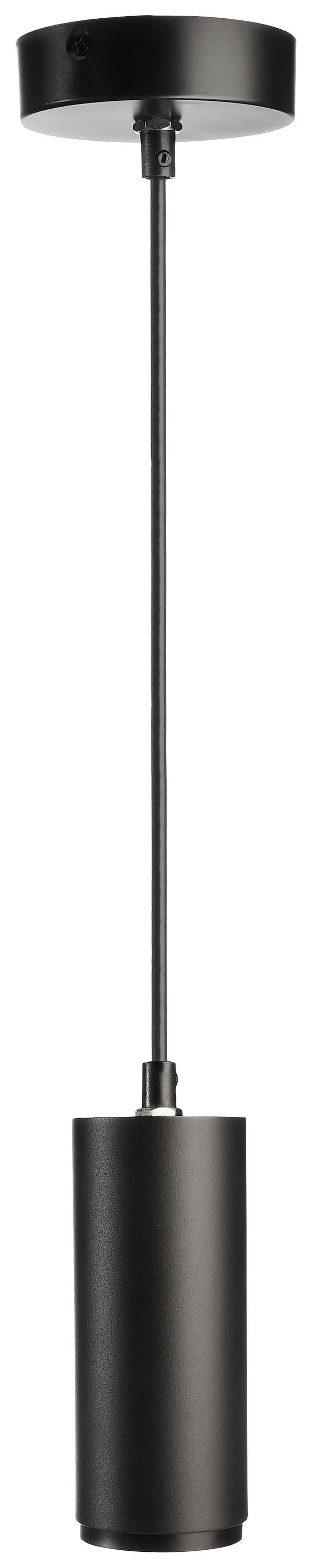 Deko Light Lucea 10 Lampada a sospensione trifase LED a montaggio fisso 10 W LED (monocolore) ERP: F (A - G) Nero intenso (RAL 9005)