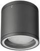 Deko Light 730408 Mob Round I Lampada da incasso a soffitto LED (monocolore), Lampadina Alogena GX53 9 W Antracite