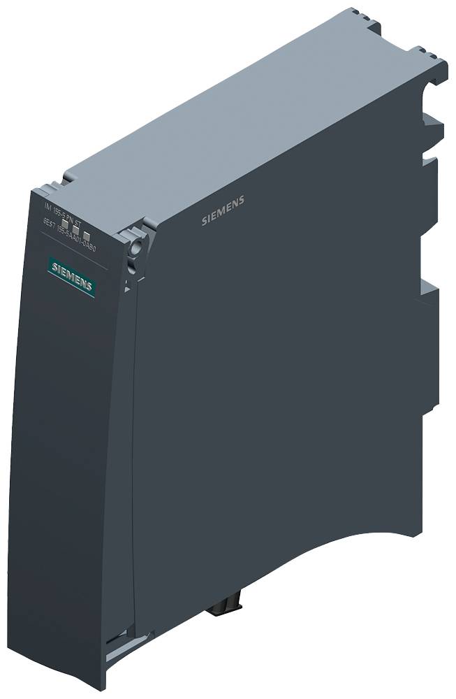 Un modulo industriale Siemens in involucro nero, presumibilmente per il controllo o la regolazione in un sistema di automazione.