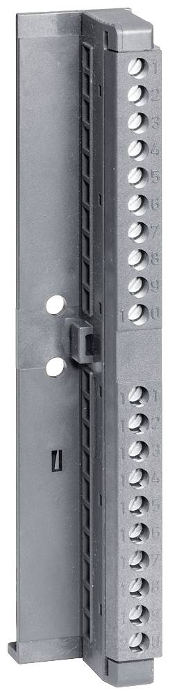 Un blocco di collegamento grigio con slot numerati da 1 a 11, idoneo per installazioni elettriche e impianti di distribuzione.