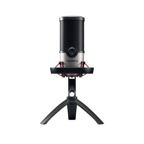 CHERRY UM 6.0 ADVANCED - Tischmikrofon - 24 Bit - 96 kHz - 120 dB - Mikrofon mit Kardioid-/Rundum-Richtcharakteristik --1