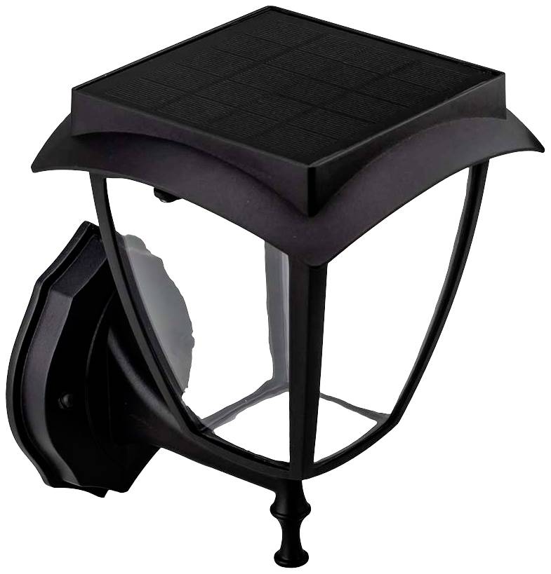 V-TAC Applique LED Solare da Esterno Chip Samsung 2W Lanterna 3000K+6000K IP65-0
