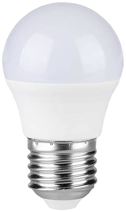 V-TAC Lampadina LED Attacco E27 da 4,5W G45 Bianco Caldo in plastica-0