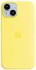 Apple Silicon Case MagSafe Custodia Apple iPhone 14 Giallo canario Carica induttiva, Anti urti MQU73ZM/A