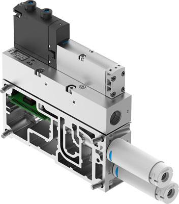FESTO Generatore di vuoto VABF-S4-2-V2B1-G38-CB-VH-20-A 8067140 G 3/8 Larghezza nom 2 mm Materiale cassa Alluminio battuto Materiale sig HNBR, NBR