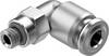 FESTO Raccordo filettato a innesto 8085679 NPQR-L-M5-Q4 Filetto esterno: M5 Ø tubo: 4 mm 1 pz.
