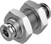 FESTO Collegamento a innesto Schott 8085729 NPQR-H-Q4-E Ø tubo: 3 mm 1 pz.