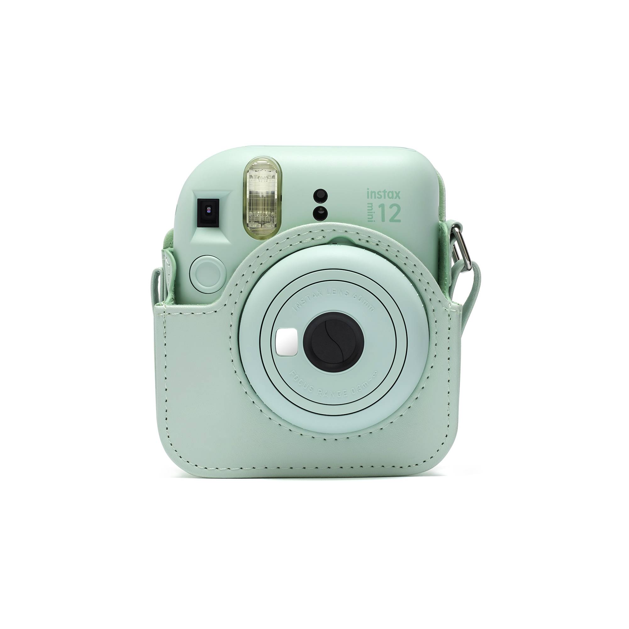 Fujifilm INSTAX mini 12 CAMERA CASE Mint-Green Borsa per fotocamera Menta, Verde-1