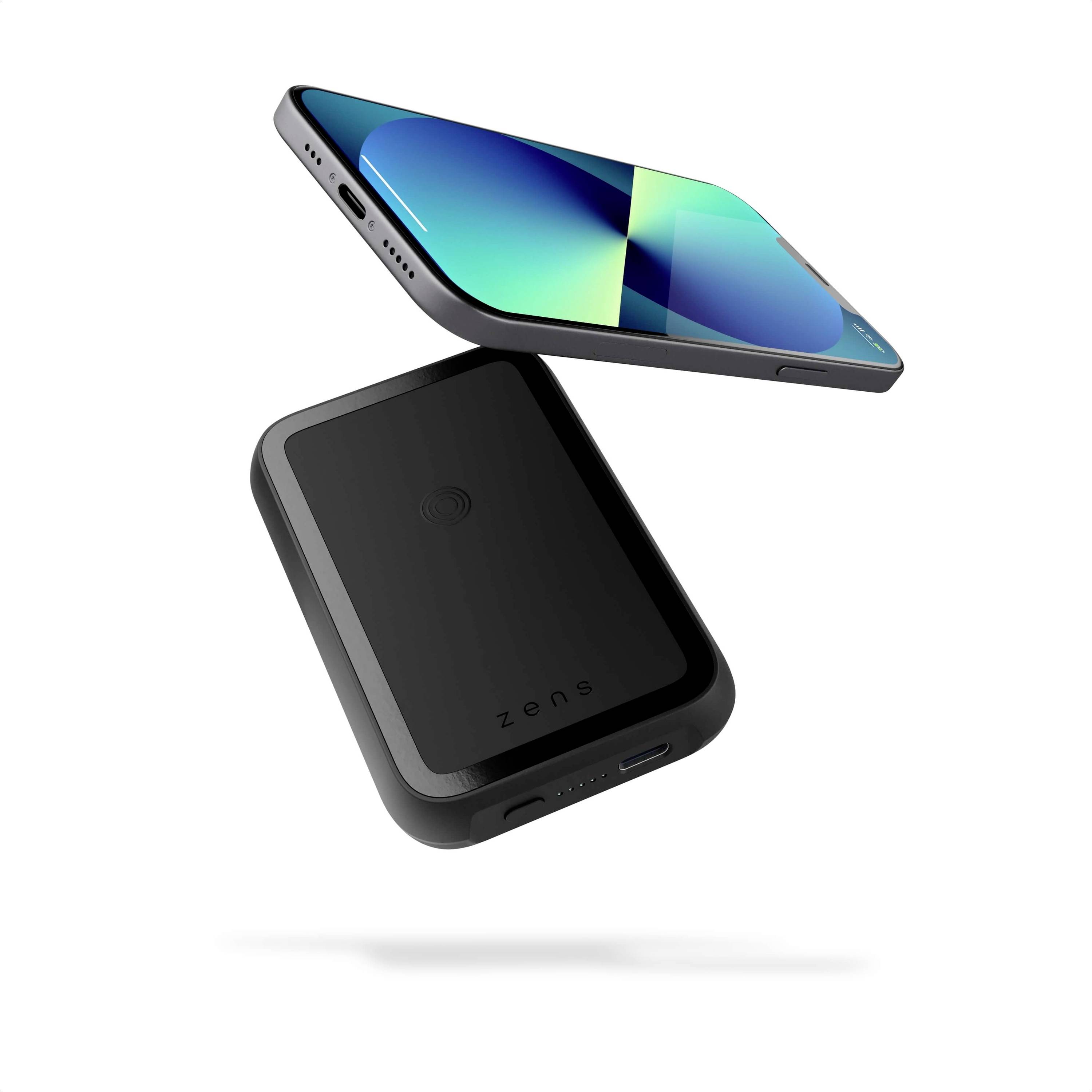 ZENS ZEPP01M/00 batteria portatile 4000 mAh Carica wireless Nero (Zens Powerbank Series Magnetic Single)-3