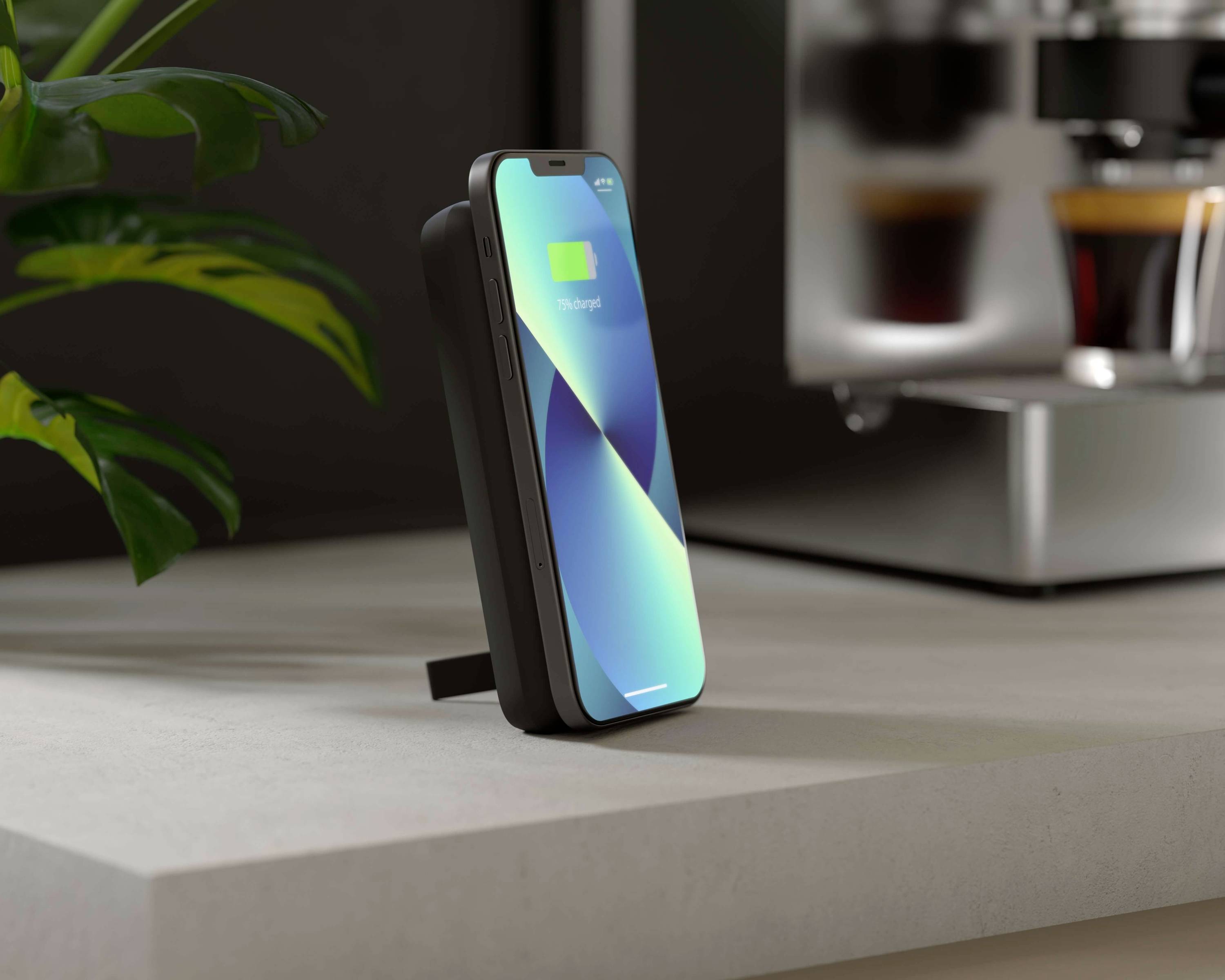 ZENS Caricatore a induzione 7.5 W Magnetic Single Wireless Battery Pack ZEPP04M/00 10000 mAh Uscite Collegamento magneti-4