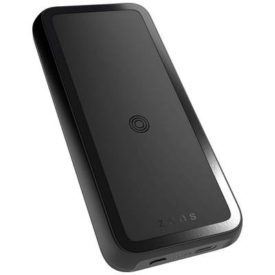 ZENS Caricatore a induzione 7.5 W Magnetic Single Wireless Battery Pack ZEPP04M/00 10000 mAh Uscite Collegamento magneti-0