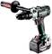 Trapano avvitatore Metabo con impugnatura ergonomica e mandrino intercambiabile. Adatto per diverse applicazioni di foratura.