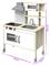 Cucina giocattolo per bambini: include fornello, forno, lavello, rubinetto, mensole e cappa aspirante. Dimensioni: 69 cm x 36 cm x 99,5 cm.