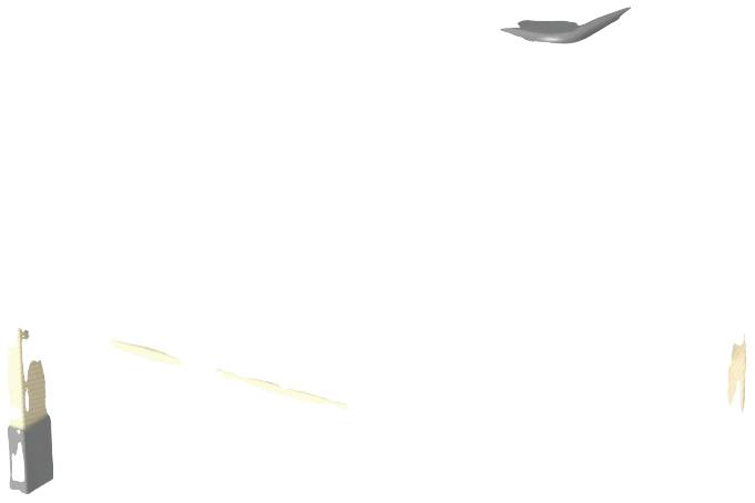 Un aquilone dai colori vivaci nel cielo blu, con un lungo filo giallo tenuto da un bambino piccolo e felice.