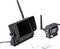 Telecamera retromarcia wireless con monitor e antenne, per la sorveglianza dei veicoli. Include anche accessori di montaggio.