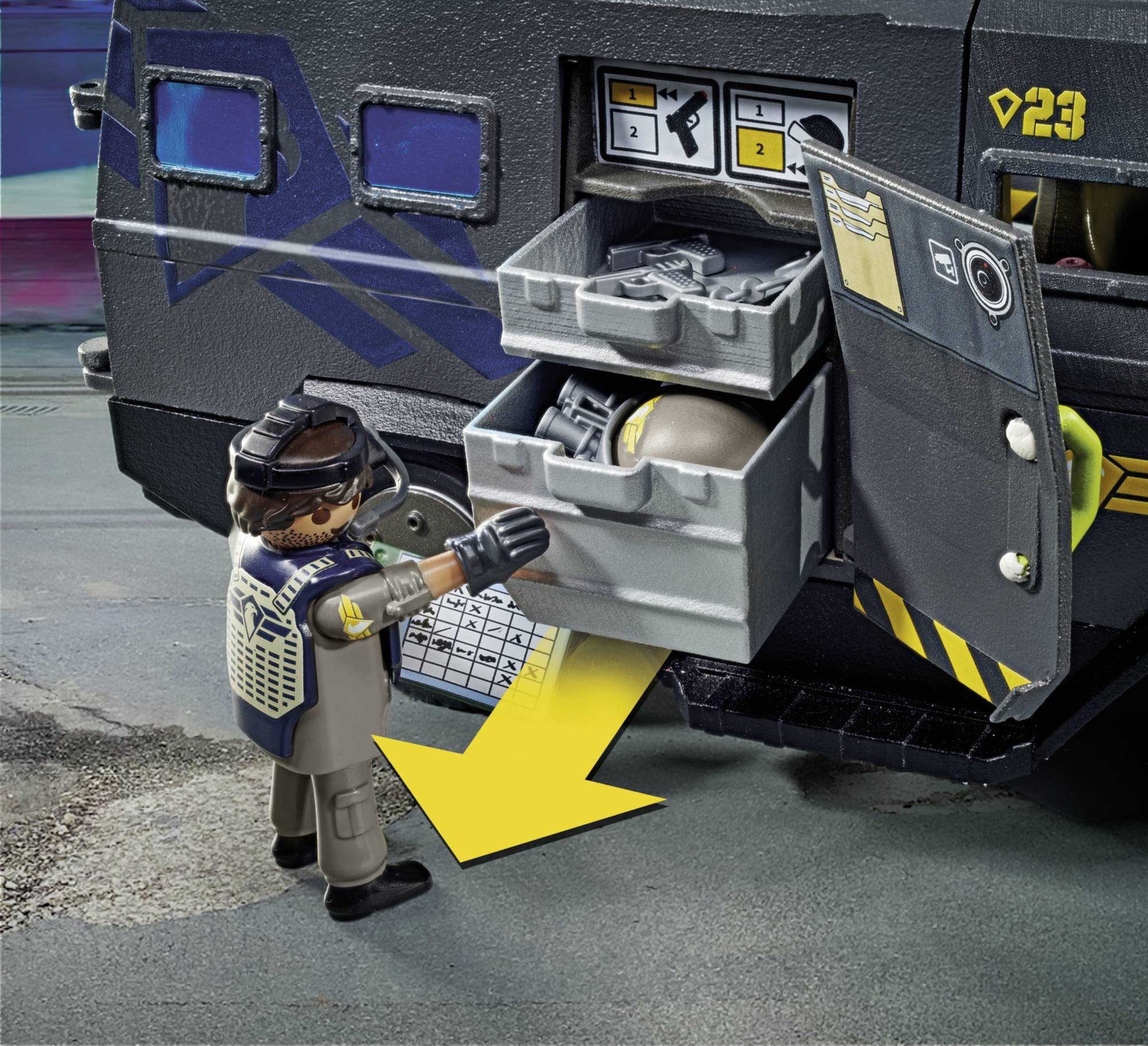 Acquista Playmobil® City Action Veicolo fuoristrada SWAT 71144 da