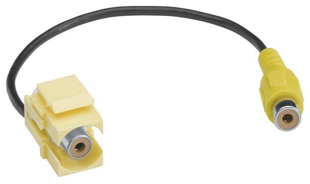 Hager Tehalit Modulo RCA da incasso Keystone 1 pz.