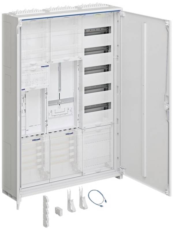Hager ZB33SEQ19 ZB33SEQ19 Armadio completo Da parete Numero divisori = 3 Numero di righe = 5 Contenuto 1 pz.