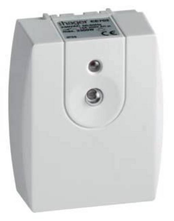 Hager EE702 Interruttore crepuscolare Bianco 230 V  40 s (max)
