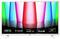 Un televisore LG da 32 pollici, con funzioni come HDR 10, AI Sound, alimentato da webOS 22 e ThinQ AI. Design dello schermo colorato.