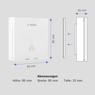 Rilevatore Monossido Di Carbonio Bosch - Allarme CO Con Batteria 8 Anni E Modalità Memoria - Foto 10