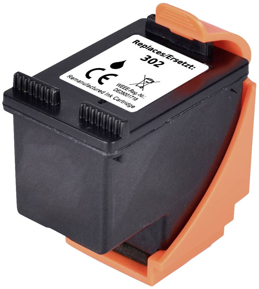 Acquista Cartuccia Renkforce Compatibile sostituisce HP 302 (F6U66AE) Nero  RF-I-HP302BK RF-5655886 da Conrad