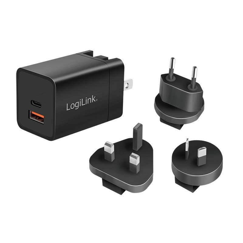 LogiLink PA0301 Adattatore da viaggio Ladegerät