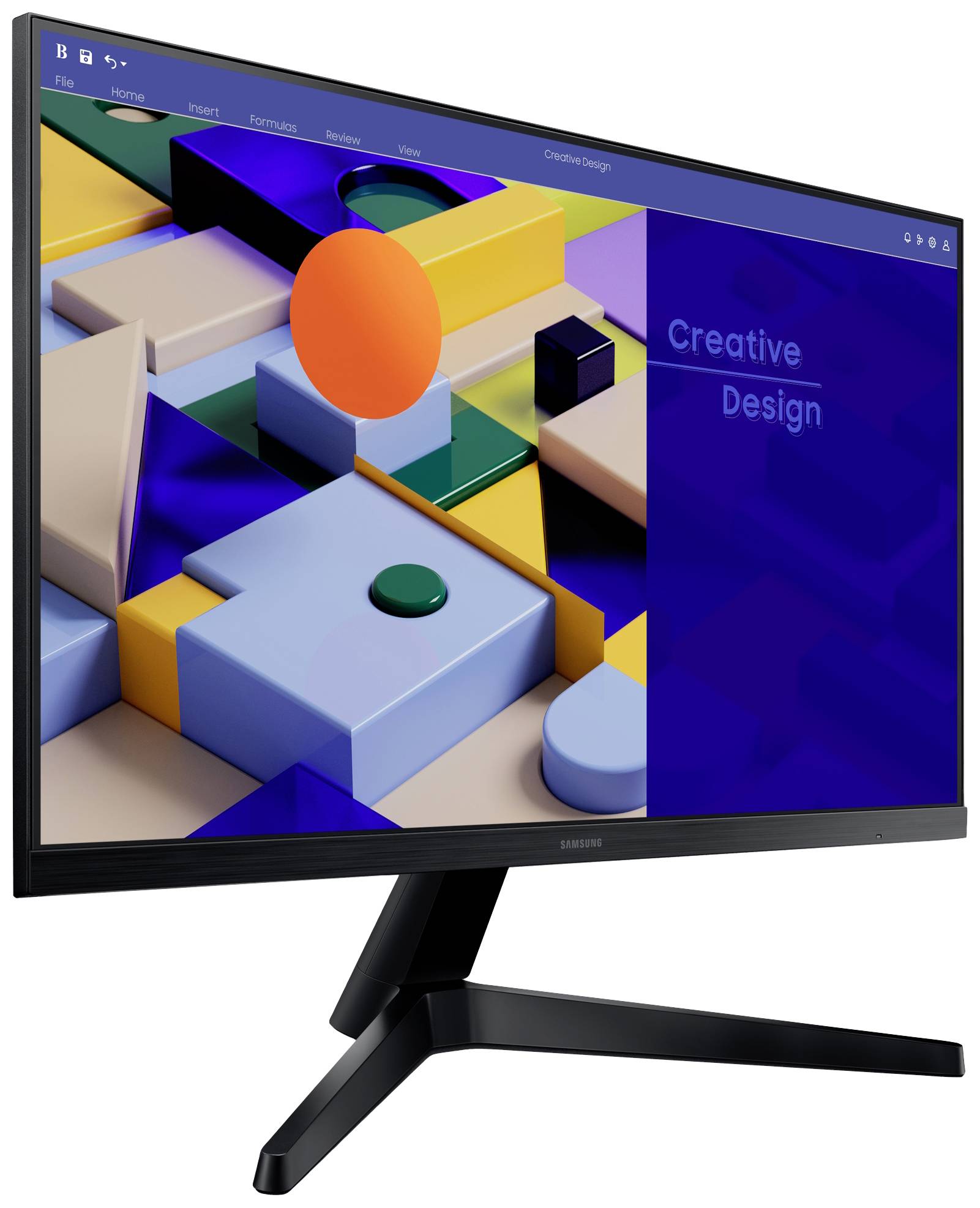 Samsung S31C LED display 61 cm [24] 1920 x 1080 Pixel Full HD Nero (Samsung S24C314EAU sk?rm - LED baglys)-1