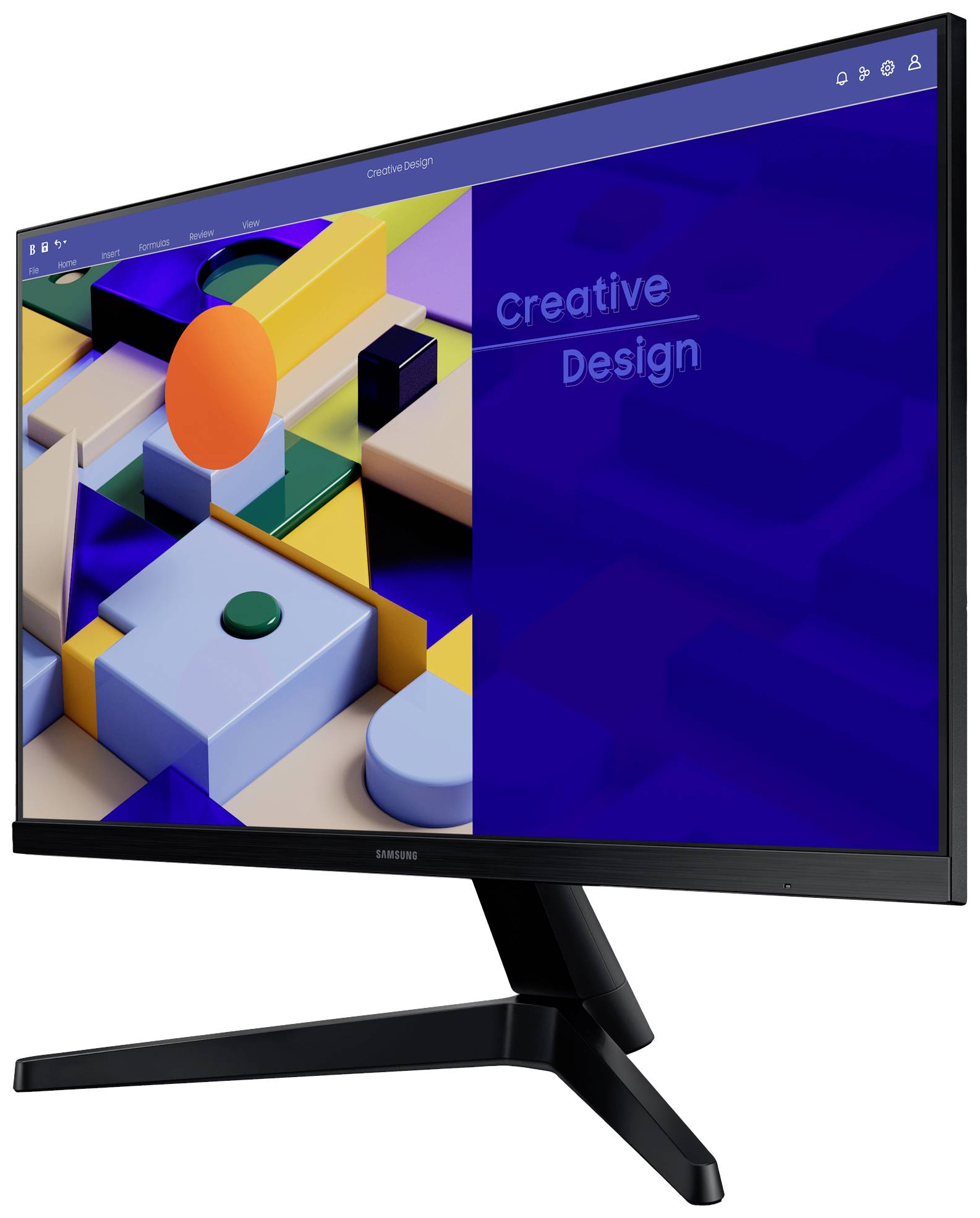 Samsung S31C LED display 61 cm [24] 1920 x 1080 Pixel Full HD Nero (Samsung S24C314EAU sk?rm - LED baglys)-2