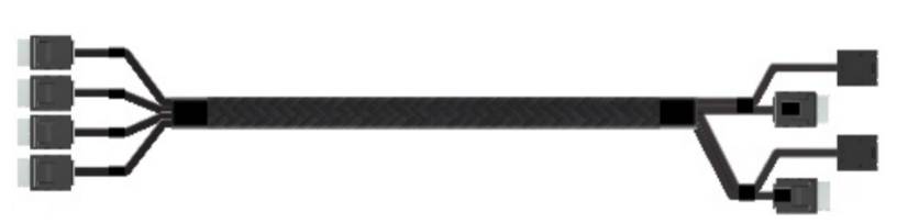 Intel AXXCBL625CVCX cable gender changer 4 x OCuLink SFF-8611 Nero-0