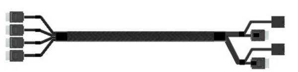 Intel AXXCBL625CVCX cable gender changer 4 x OCuLink SFF-8611 Nero