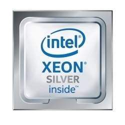Un logo argentato con la scritta 'Intel Xeon Silver inside', che rappresenta i processori della serie Xeon di Intel.