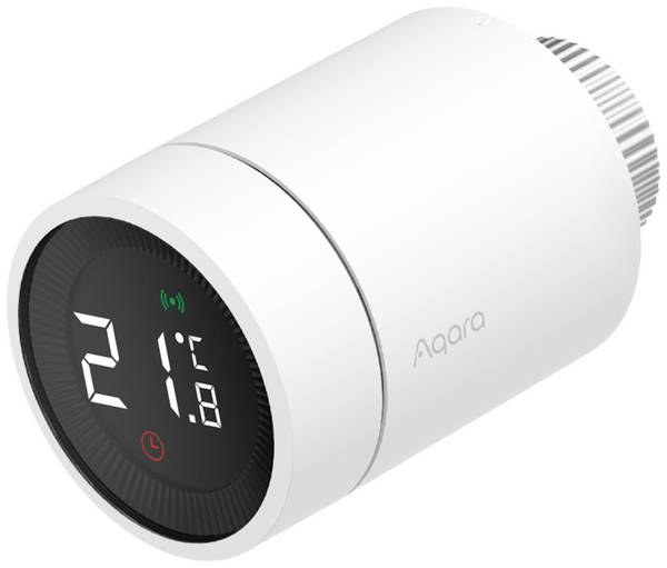 Aqara Termostato del radiatore SRTS-A01 Bianco Apple HomeKit, Alexa (è necessaria una stazione base separata), Google Home (è necessaria una stazione base separata), IFTTT (è necessaria una stazione base separata)