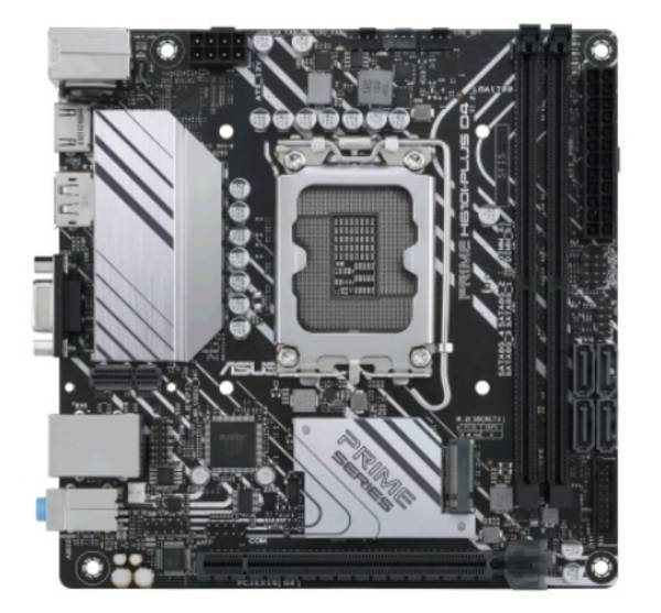 Asus PRIME H610I-PLUS D4-CSM Mainboard Attacco (PC) Intel® 1700 Fattore di forma (dettagli) Mini-ITX Chipset della scheda madre Intel® H610