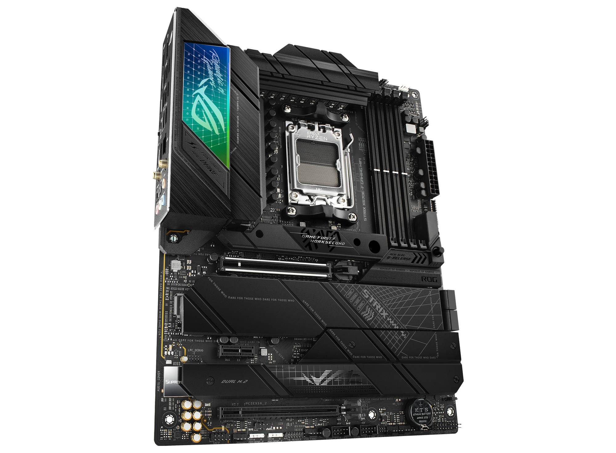 ASUS ROG STRIX X670E-F GAMING WIFI AMD X670 Presa di corrente AM5 ATX-4