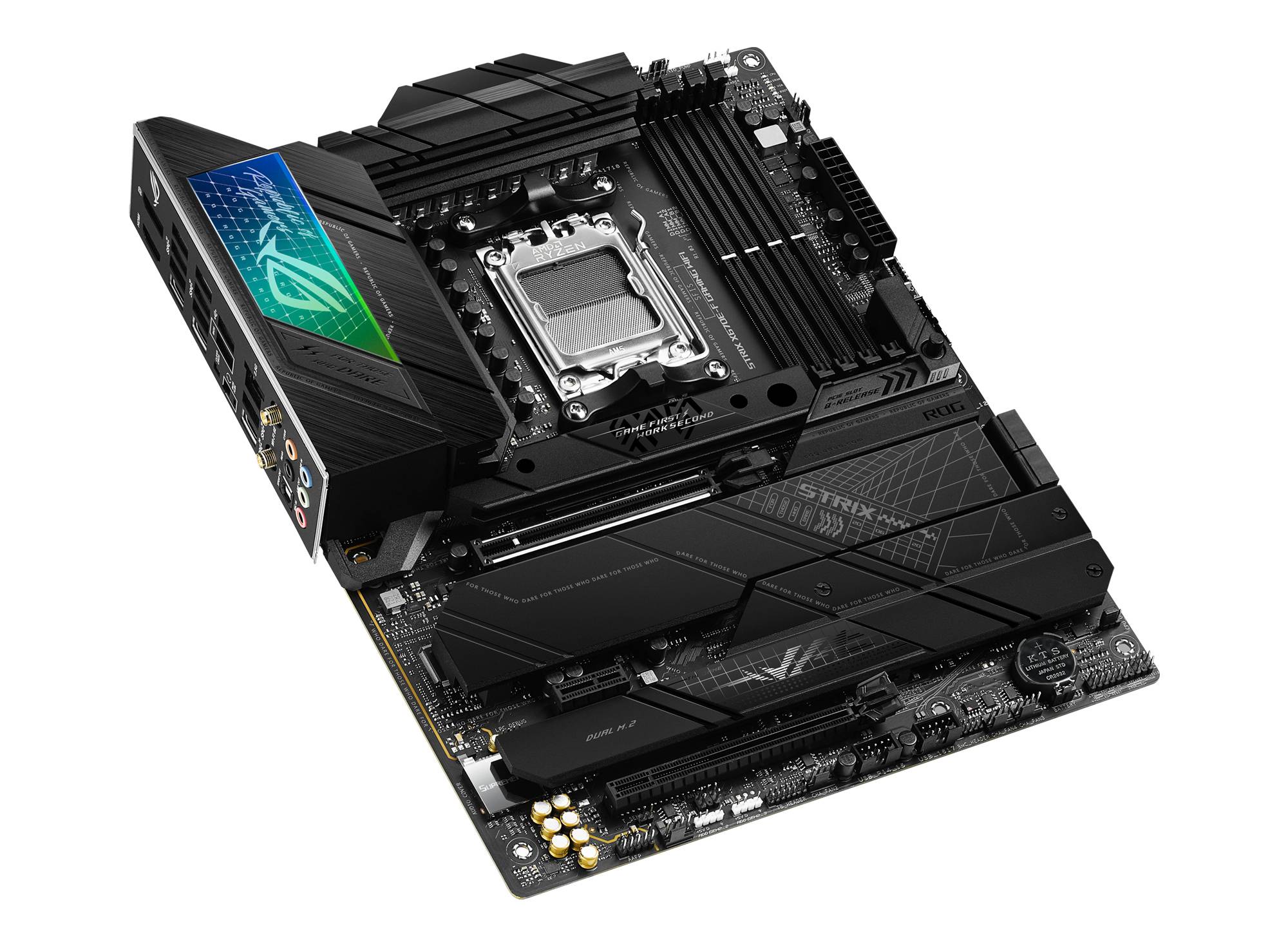 ASUS ROG STRIX X670E-F GAMING WIFI AMD X670 Presa di corrente AM5 ATX-7