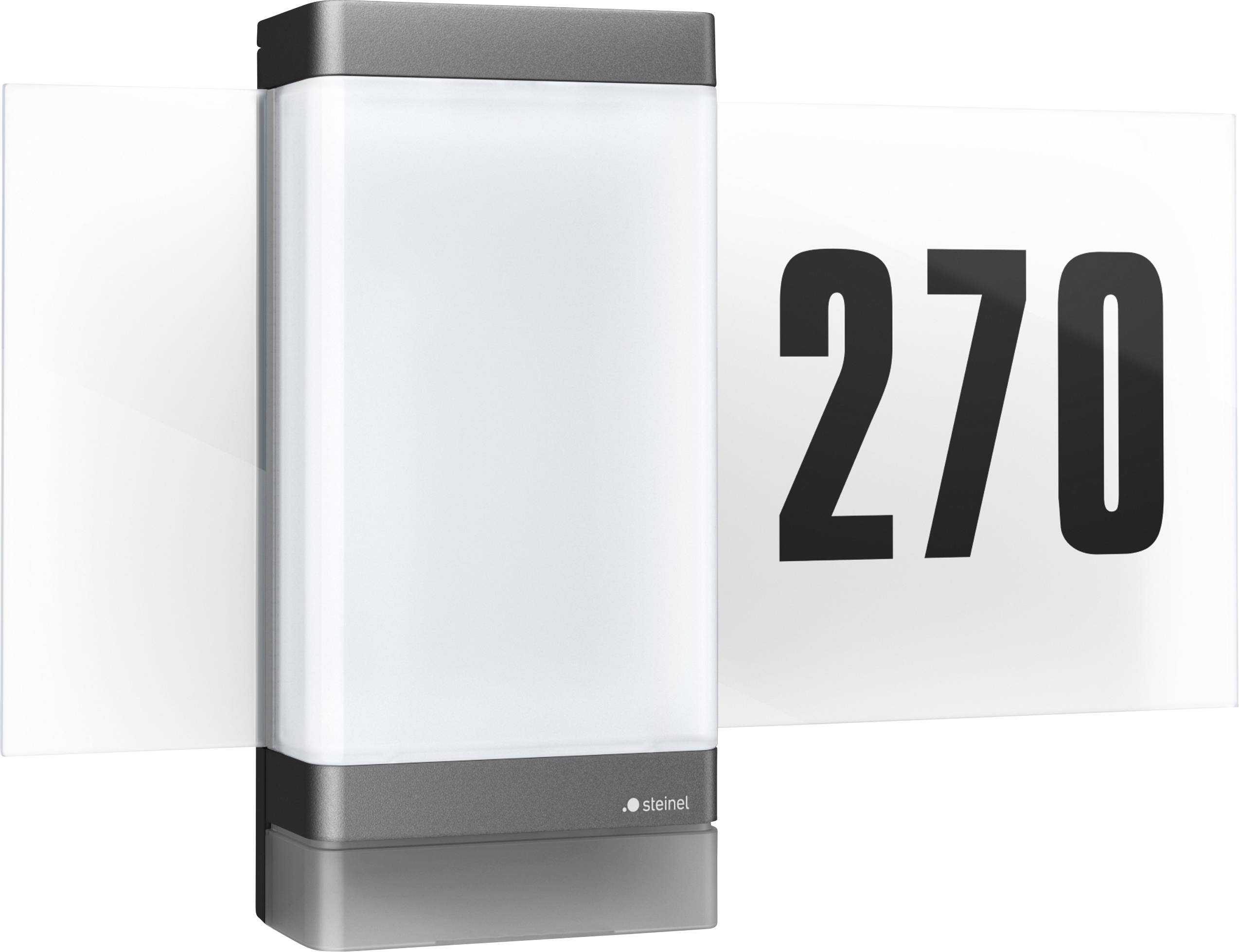 Steinel 067205 LED AUSSENLEUCHTE L 270 DIGI SC ANT Lampada LED da parete per esterno con rilevatore di movimento LED (mo