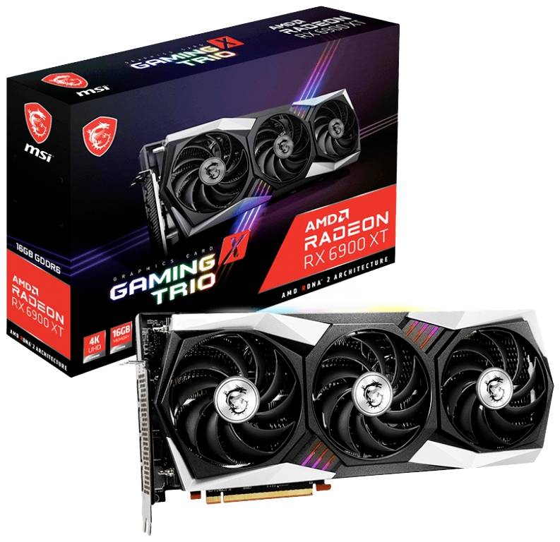 MSI RX 6900 XT GAMING X TRIO 16G scheda video AMD Radeon RX 6900 XT 16 GB GDDR6-0