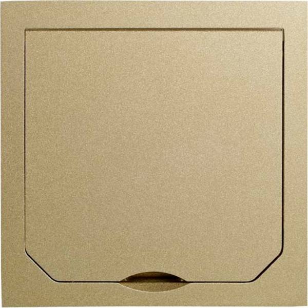 ABL Sursum 1471MSM  Coperchio presa di corrente  con coperchio  Ottone