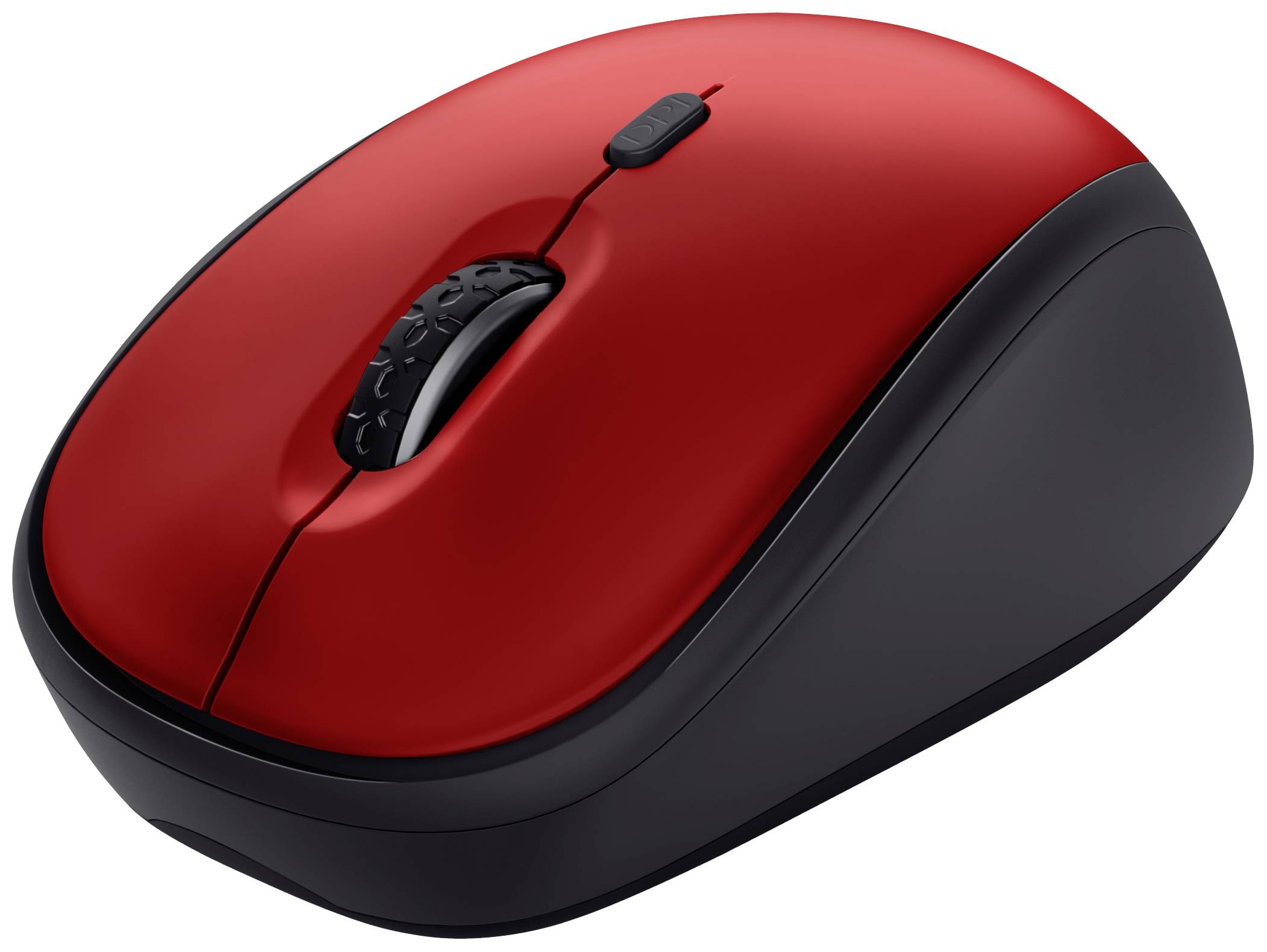 TRUST MOUSE YVI WIRELESS, ECO, ROSSO-0