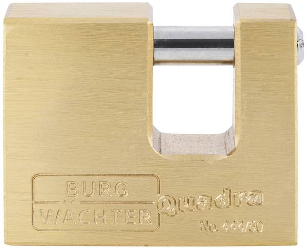 Burg Wächter 28591 Lucchetto 50.00 mm Chiavi diverse   Ottone Serratura a chiave