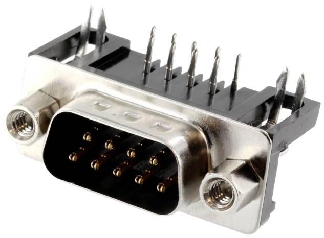 Connfly DS1037-09MNAKT74-0CC DS1037-09MNAKT74-0CC Connettore maschio SUB-D Numero Poli (num): 9 Pin a saldare 1 pz. Tray