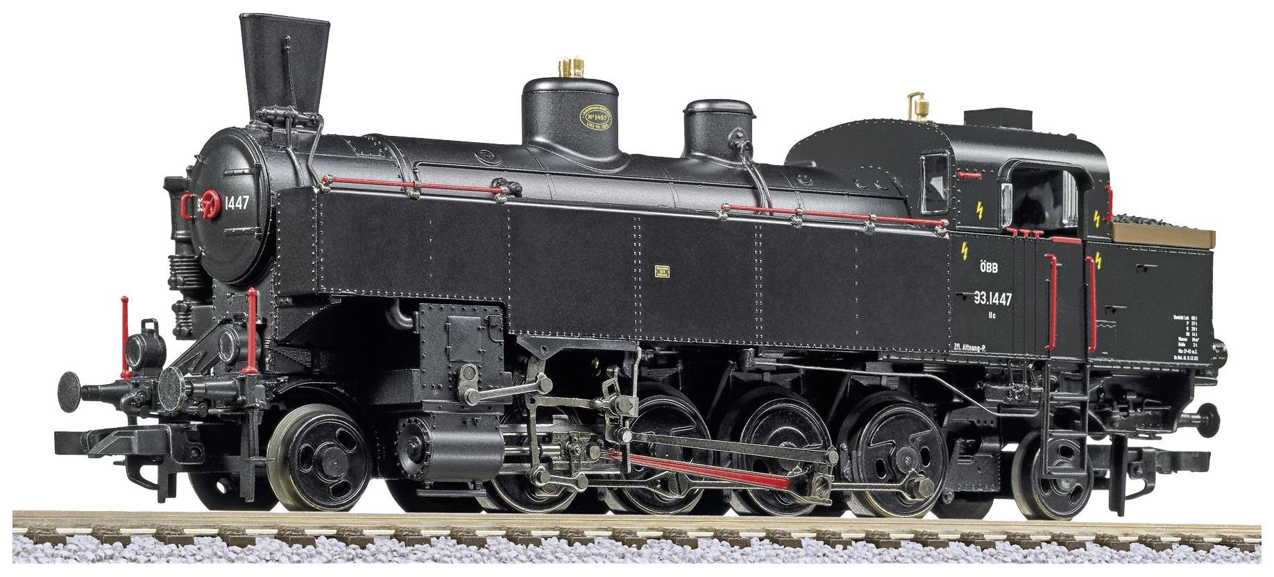 Modellismo Ferroviario - Lilliput 10301 - H0 1:87 - Locomotiva a vapore DR 62