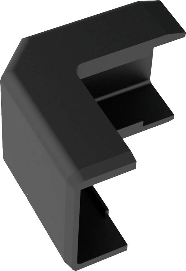 KOPOS 8926_FB Canalina passacavi Angolo esterno (L x A) 20 mm x 10 mm 1 pz. Nero